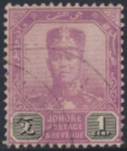Johore  Malaya  SC#  100 Used  see details & scans