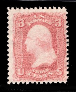 MOMEN: US STAMPS #65 MINT OG NH FRESH $300 LOT #81321*