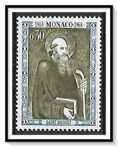Monaco #686 St Benedict MNH