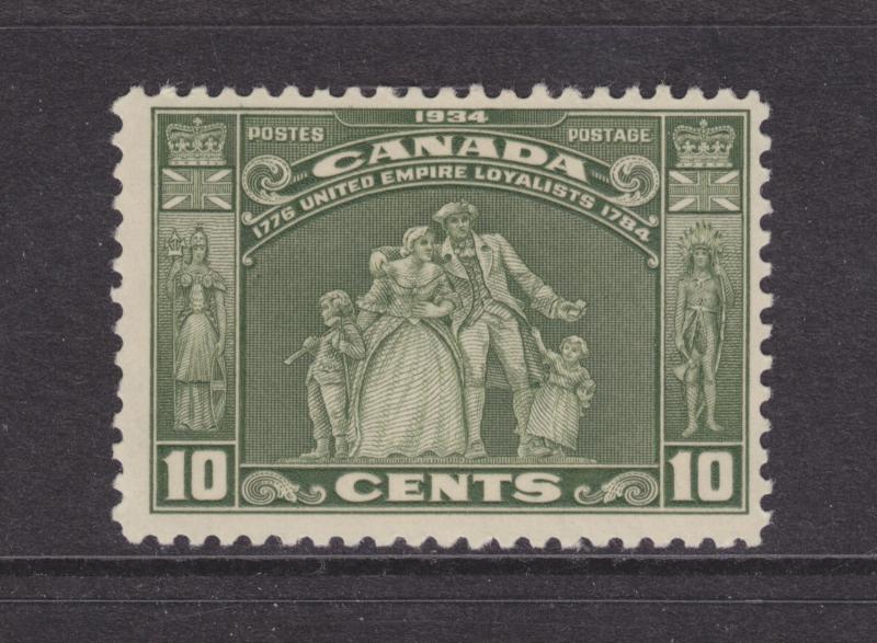 Canada Sc 209 MLH. 1934 10c olive green Loyalists Monument