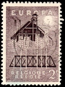 Belgium 512 - Used - 2fr Europa / United (1957) +