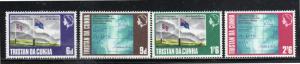 TRISTAN DA CUNHA #120-123  1968  30TH ANNIV.   MINT VF NH O.G