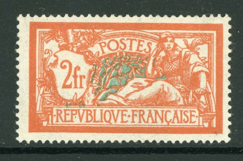 France 1920 Merson  2 Francs SG 387 Mint P267 ⭐⭐⭐⭐⭐⭐