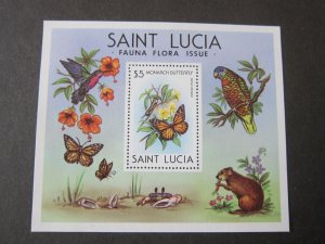 St Lucia 1981 Sc 542 bird MNH