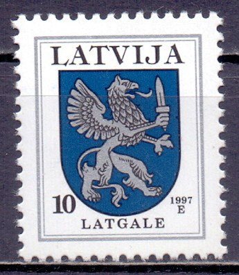 Latvia. 1997. 374 A II. Coats of arms of cities. MNH.