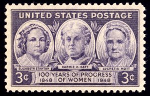 US 959 3c 1948 Progress of Women Issue PSAG grade 100 NH