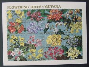 Guyana, Scott 2371, Never Hinged, Flowing Trees