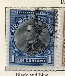 Salvador 1912 Early Issue Fine Used 1c. 126158