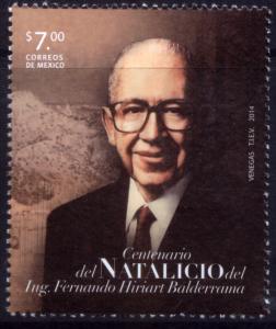 MEXICO 2919, Cent. Birth of Fernando Hiriart. MNH