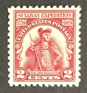 US #657 Mint VF NH OG.   11060
