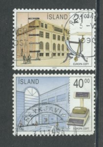 Iceland 698-9 Used