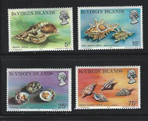 British Virgin Islands MNH SC 274-277