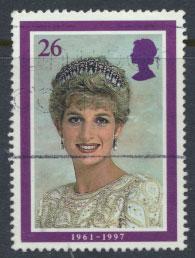 Great Britain SG 2023 Used    - Diana Princess of Wales 