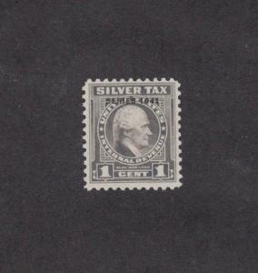 Scott RG58 - Silver Tax. Single. Series 1941. MNH. OG.  #02 RG58