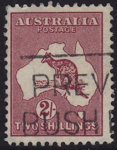 Australia - 1935 - Scott #125 - used - Kangaroo