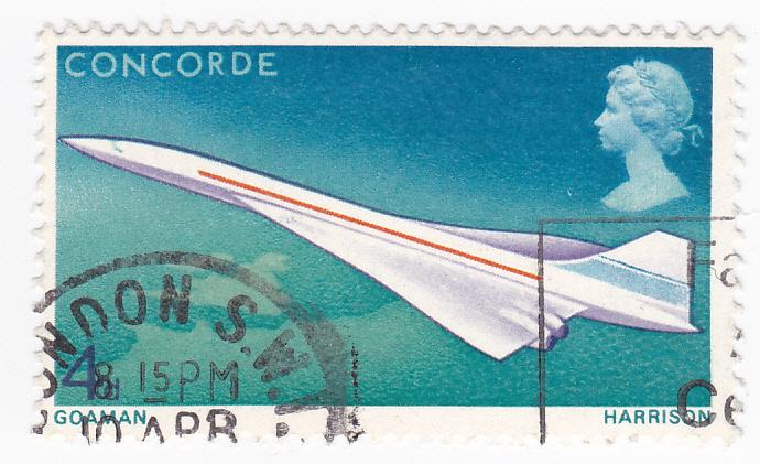 Great Britain 1969 Ist Concorde Flight 4d used SG 784