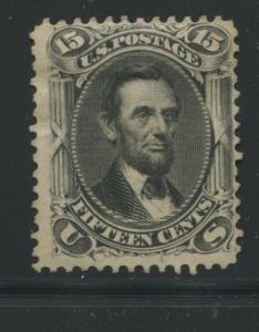 1866 United States Stamp #77 Mint No Gum Grade 70 Cert. No faults