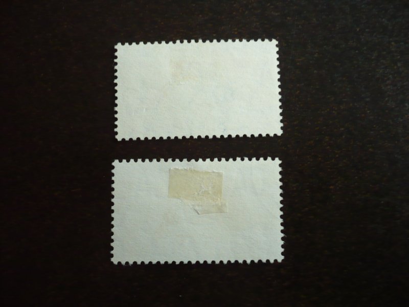 Stamps - Fiji - Scott# 211-212 - Used Set of 2 Stamps