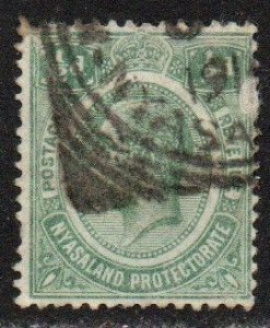 Nyasaland Protectorate Sc #12 Used