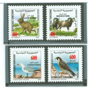 Tunisia #1280-1283 Mint (NH)  (Animals)