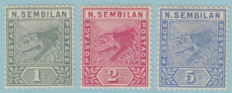 MALAYA - NEGRI SEMBILAN 2 - 4  MINT HINGED OG * NO FAULTS VERY FINE - T562