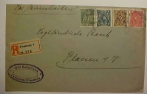 GERMANY REGISTERED 1923 - 12-1 45 M