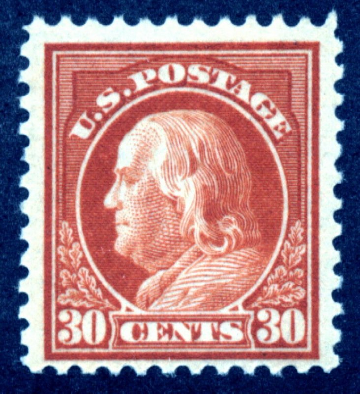 US 516 30c Wasington Franklin VF OG VLH SCV $32.50