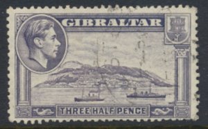 Gibraltar  SG  123b SC# 109A  Used  perf 13 see scans / details