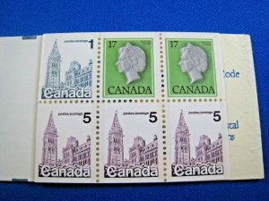 CANADA 1979  -  SCOTT # 797a  COMPLETE BOOKLET    MNH     (Xc1)