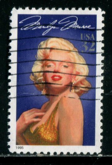 2967 US 32c Marilyn Monroe, used