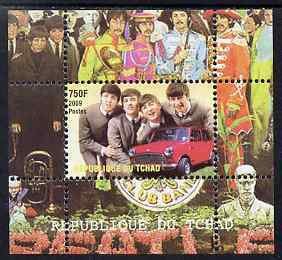 CHAD - 2009 - Mini Beatles, 50th Anniv #2 - Perf De Luxe Sheet-MNH-Private Issue