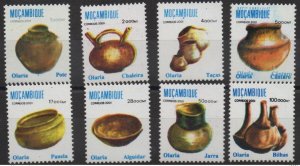 Mozambique 2001 / 2002 Mi. 2805 - 2812 - Olaria Pottery Pottery Pottery MNH-