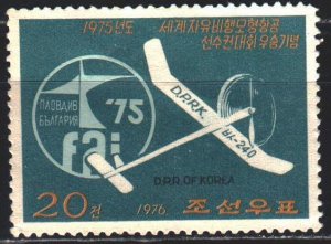 North Korea. 1976. 1553 from the series. Aircraft Model Championship. MNH.