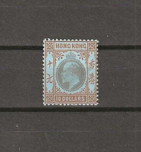 HONG KONG 1904/6 SG 90 MINT Cat £1900