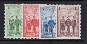 Australia SC# 184 - 187 Mint Hinged / Few Hinge Rems - S18063