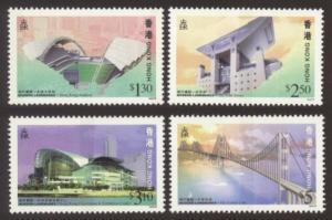 Hong Kong Sc# 788-91 MNH Landmarks