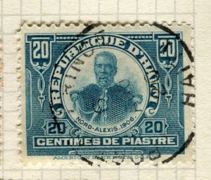 HAITI; Early 1920s pictorial issue fine used issue 20c