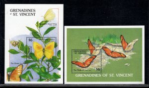 ST. VINCENT GRENADINES  SC#669-70 VF/MNH