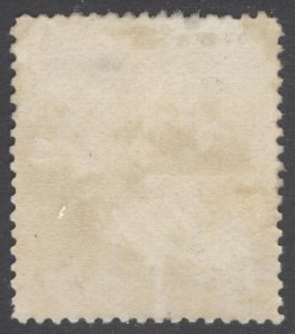 Nevis 1878 1s Pale Green (Scott Gray Green) PERF 15 Scott 17 SG 20 MH Cat $100