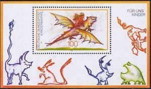 Germany 1994, Scott#1869 MNH, For the Children souvenir sheet