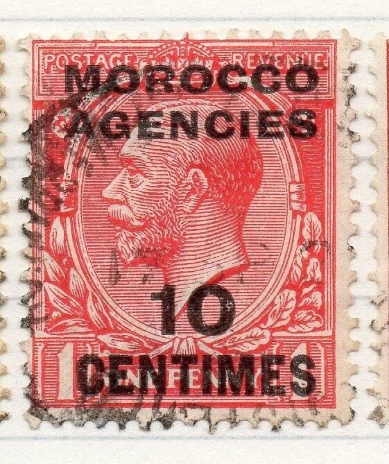 Morocco Agencies 1930s Early Issue Fine Used 10c. Surcharged 205796