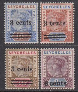 Seychelles 29-32 MLH / MVLH / MNH? CV $19.60