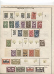 STAMP STATION PERTH - Austria #43 Mint/Used Stamps on Paper- Unchecked