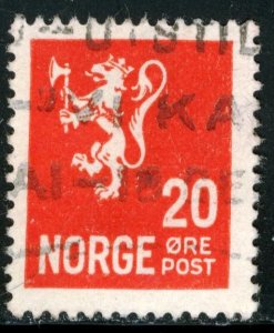 NORWAY #196, USED - 1940 - NORWAY050NS11