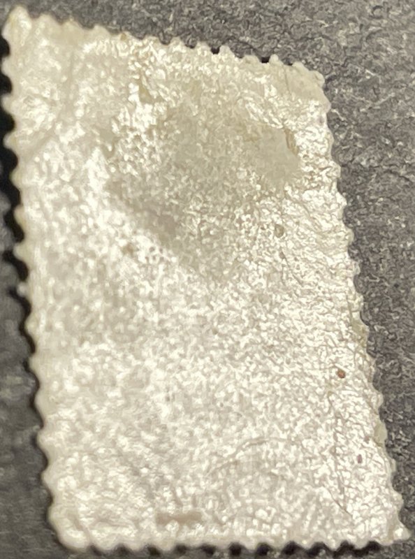 U.S.# 256-MINT/HINGED**THIN**--SINGLE--DULL BROWN--GARFIELD--1894