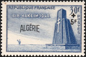 Algeria #B66  MNH - Defense of Bir-Hakeim (1952)