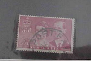 AUSTRALIA STAMP  #272 RE ENTRY cat.$25.00 USED