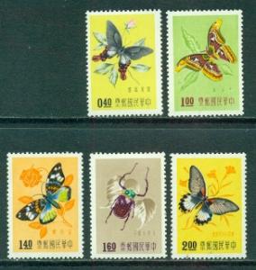 China #1183//1188  Mint  F-VF NH  Scott $17.25   Insects ...