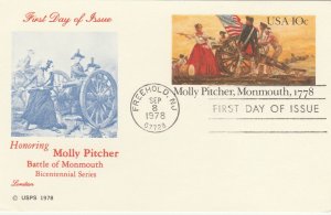 Scott# UX77 US Postal Card FDC Lorston