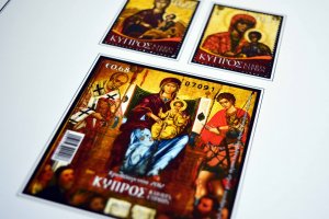 COLOR PRINTED GREEK CYPRUS 2011-2020 STAMP ALBUM PAGES (41 illustr. pages)